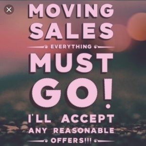 All must go before I move!!
